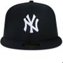 Boné Aba Reta New Era New York Yankees - Preto Boné Aba Reta New Era New York Yankees - Preto