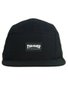Boné Aba Reta Thrasher Five Panel Mag Logo - Preto