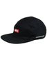 Boné Aba Reta Wats 5 Panel Tag - Preto