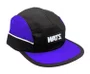 Boné Aba Reta Wats Five Panel Colors - Preto/Roxo