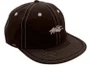 Boné Aba Reta Wats Five Panel Pesponto - Marrom