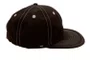 Boné Aba Reta Wats Five Panel Pesponto - Marrom