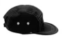 Boné Aba Reta Wats Five Panel Pesponto - Preto