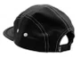 Boné Aba Reta Wats Five Panel Pesponto - Preto