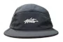 Boné Aba Reta Wats Five Panel Ziper Tag - Preto