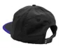 Boné Aba Reta Wats Six Panel Holografico - Preto/Roxo