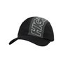 Boné High 4 Panel Outline Logo - Preto/Cinza