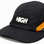 Boné High 5 Panel Double Mesh - Preto