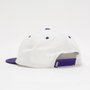Boné High 6 Panel - Branco/Roxo