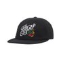Boné High 6 Panel Cherry - Preto