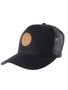 Boné RVCA Volume Trucker Aba-Curva - Preto