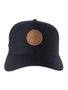Boné RVCA Volume Trucker Aba-Curva - Preto