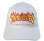 Boné Thrasher Dad Hat Flame - Branco