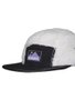 Boné Unissex Baw Five Panel Campus - Branco/Preto