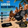 Cadeira de Praia Dobrável Gless Supply  Leve Resistente e Super Confortável