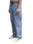 Calça Carpinteiro Masculina Federal Art Boss - Jeans Azul