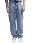 Calça Carpinteiro Masculina Federal Art Boss - Jeans Azul