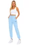Calça de Moletom Feminina Hocks Sleep - Azul Turquesa