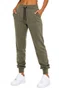 Calça de Moletom Feminina Loveboard Mini Heart -  Verde Mescla