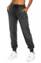 Calça de Moletom Feminina Roxy Rustlin Leaves - Chumbo