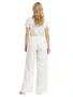 Calça Feminina Fila Wide Leg Pantalona - Off White