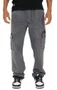 Calça Jeans Masculina Wats Cargo Box - Preto Destonado