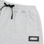 Calça Masculina High Moletom Synth - Cinza Mescla