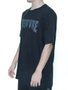 Camiseta Masculina Creature Shredded Manga Curta Estampada - Preto