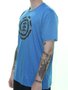 Camiseta Masculina Element Resist Icon Fill Manga Curta Estampada - Azul Mesclado