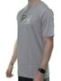 Camiseta Masculina Freesur Business Inspere Manga Curta Estampada - Cinza