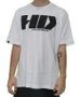 Camiseta Masculina HD Big Logo Manga Curta Estampada - Branco