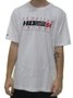 Camiseta Masculina HD Estamp Retro Manga Curta Estampada - Branco