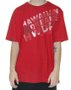 Camiseta Masculina HD Gradient Manga Curta Estampada - Vermelho