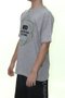 Camiseta Masculina HD Lines Manga Curta Estampada - Cinza Mesclado