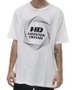 Camiseta Masculina HD Lines Manga Curta Estampada - Creme