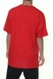 Camiseta Masculina HD Lines Manga Curta Estampada - Vermelho