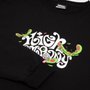 Camiseta Masculina High Groove Manga Longa Estampada - Preto