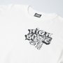 Camiseta Masculina High Slingshot Tee Manga Curta Estampada - Branco