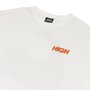 Camiseta Masculina High Strength Manga Curta Estampada - Branco