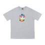 Camiseta Masculina High XMAS Manga Curta Estampada - Cinza/Mescla