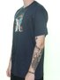 Camiseta Masculina Hurley Silk Surf Manga Curta Estampada - Marinho