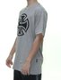 Camiseta Masculina Independent 3 Tier Cross Manga Curta Estampada - Cinza Mesclado