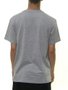 Camiseta Masculina New Era Core Classicadd Torrap Manga Curta Estampado - Cinza Mesclado