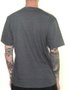 Camiseta Masculina Rip Curl Black Marle Manga Curta Estampada - Grafite Mesclado