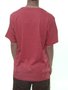 Camiseta Masculina Rip Curl New Fill Washed Red Manga Curta Estampada - Vermelho