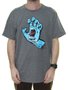 Camiseta Masculina Santa Cruz Screaming Hand Manga Curta Estampada - Grafite Mesclado