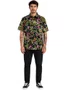 Camisa Blinca Flowers Stamp Manga Curta Estampada - Floral