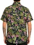 Camisa Blinca Flowers Stamp Manga Curta Estampada - Floral