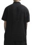 Camisa De Botão Freesurf Visco Manga Curta Estampada - Preto