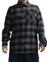 Camisa De Botão Masculina Freesurf Buffalo - Preto/Cinza